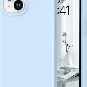 מגן גומי Rubber iPhone 15 Plus – כחול
